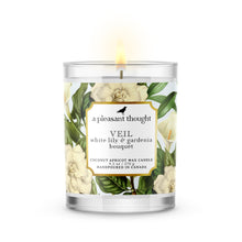  Veil | White Lily & Gardenia Bouquet | Candle