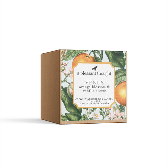 Venus | Orange Blossom & Vanilla Crème | Candle
