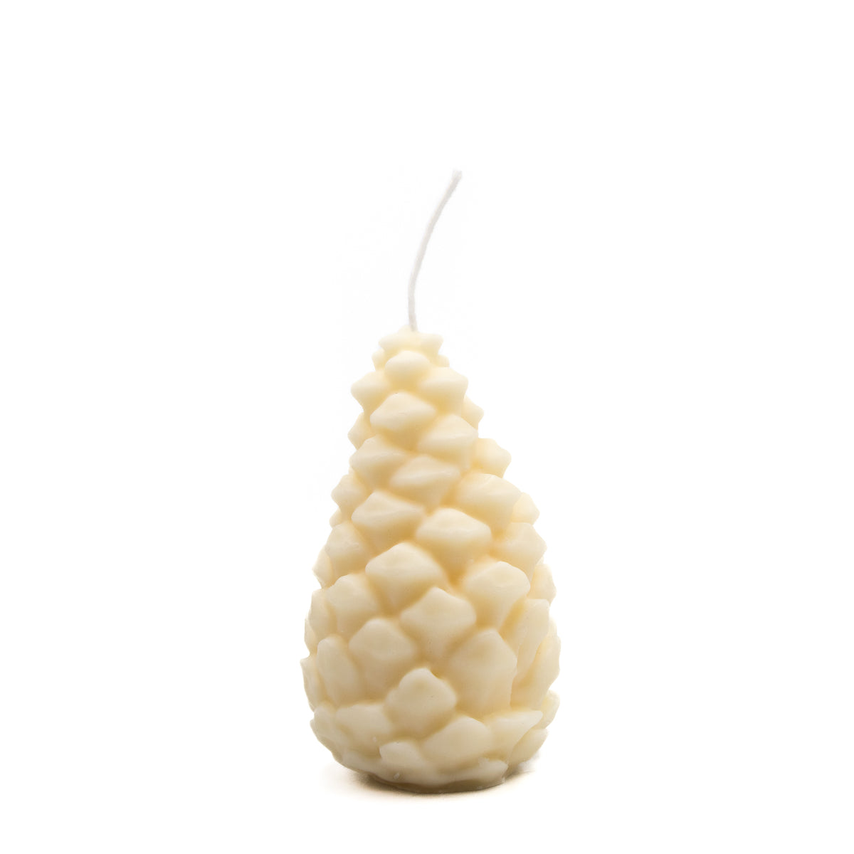 Neve Silver Pine Cone Pillar Candle Holder - Bed Bath & Beyond - 38434117