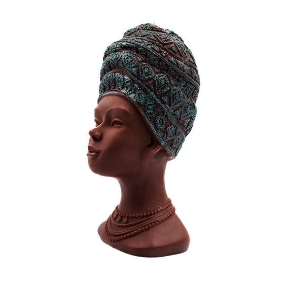 African Woman Candle | Pillar