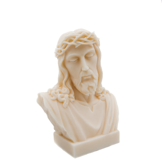 Christ Bust Candle | Pillar