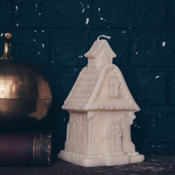 Gingerbread House Candle | Pillar