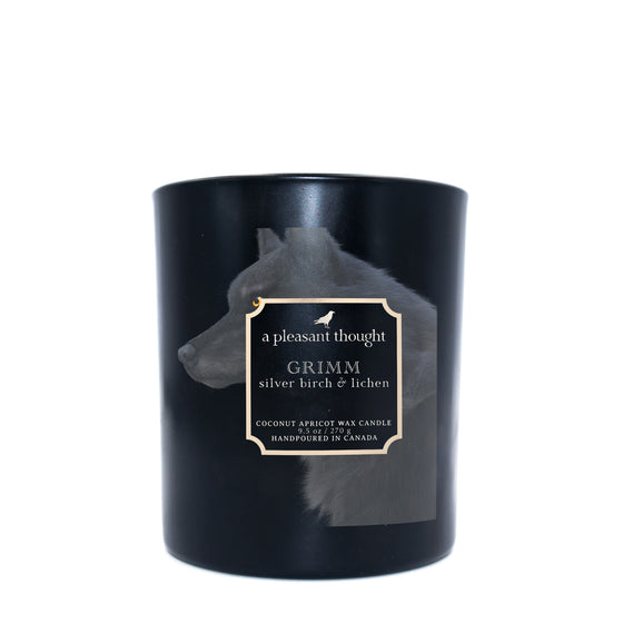 Grimm | Silver Birch & Lichen | Raven Candle