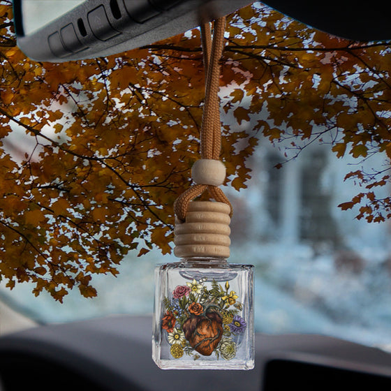 Heart & Flowers | Car Diffuser