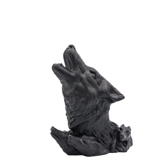 Howling Wolf Candle | Pillar