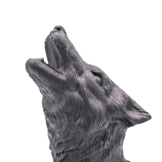 Howling Wolf Candle | Pillar