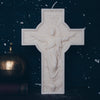 Crucifix Candle | Pillar