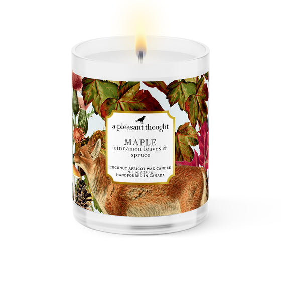 Maple | Cinnamon Leaves & Spruce | Candle