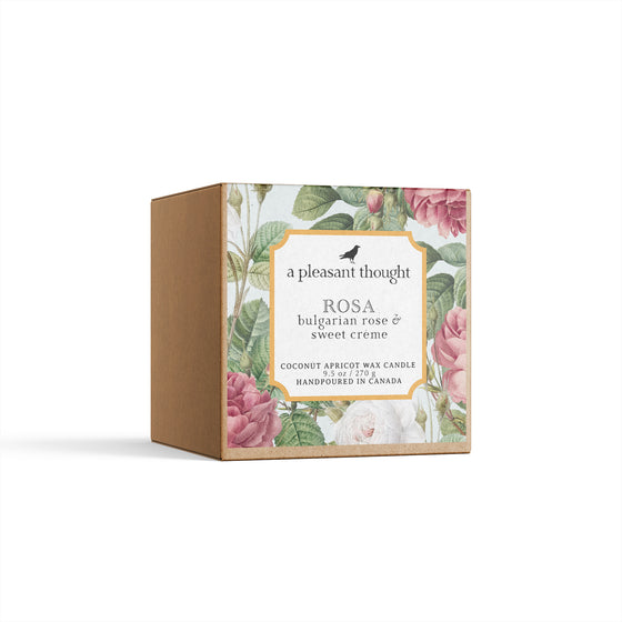 Rosa | Bulgarian Rose & Sweet Crème | Candle