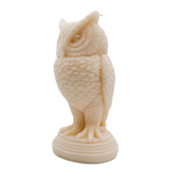Snowy Owl Candle | Pillar