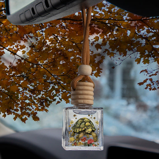 Turtle & Flowers | Car Diffuser