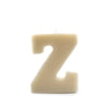Alphabet Candle Pillar Z
