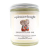 custom elephant and bunny candle a pleasant thought