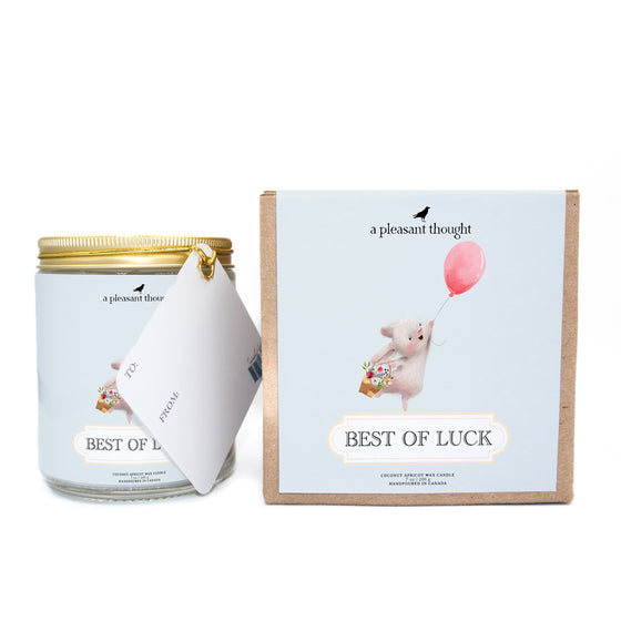 Best of Luck | Classic Sentiment Candle