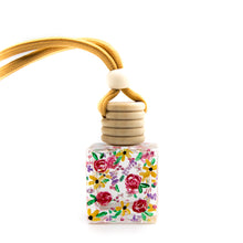  handpainted flowers car diffuser a pleasant thought