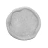 Concrete Abstract Round Dish grey gray