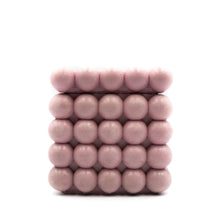  Concrete Bubble Cube Trinket Box dusty rose pink