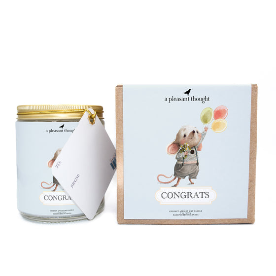 Congrats | Classic Sentiment Candle
