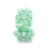 ganesh god candle pillar in mint