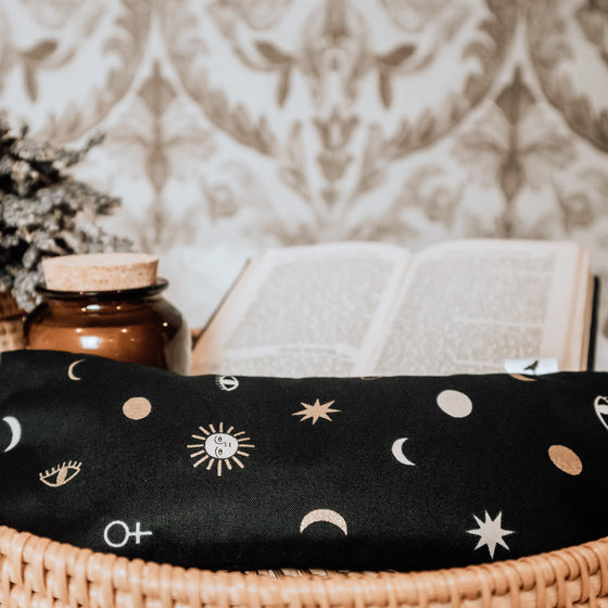 Handmade eye pillow benefits third eye