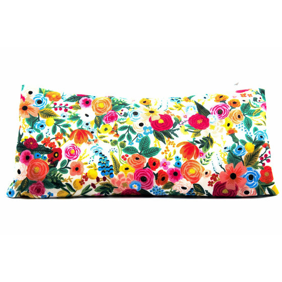Handmade eye pillow benefits floral Rifle Paper Co.