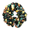 big scrunchie black with florals