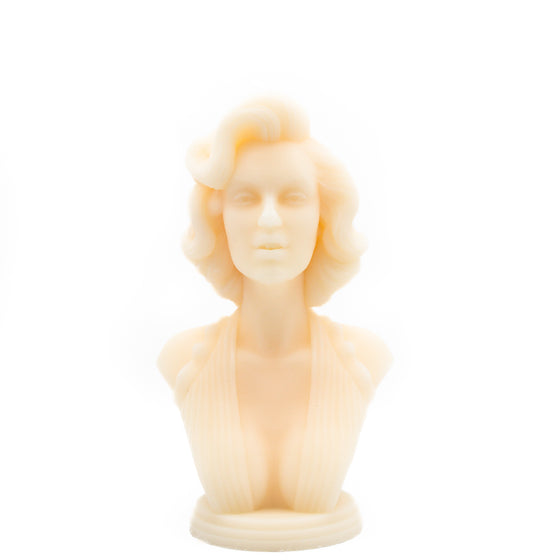 large Marilyn Monroe candle a pleasant thought