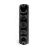 Moon Phases Candle Pillar black