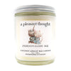 custom kitten love candle a pleasant thought