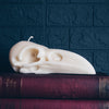 Raven Skull Candle | Pillar