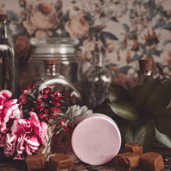 lolita salted caramel and pistachio conditioner bar  notes