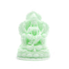 Sarasvati Goddess Candle Pillar Green