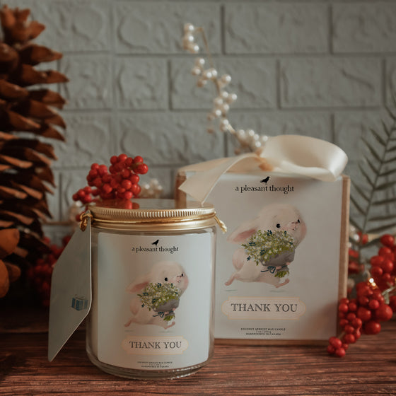 Thank you II | Classic Sentiment Candle