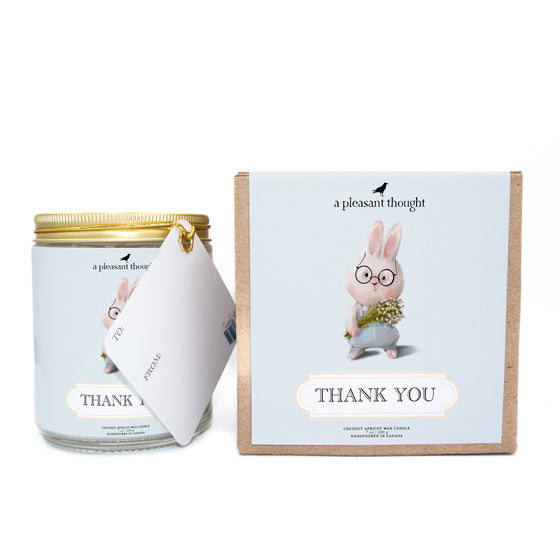 Thank you | Classic Sentiment Candle