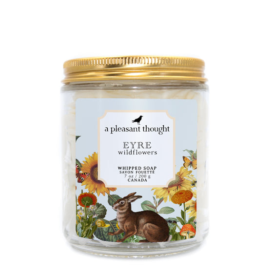 eyre wildflowers whipped soap a pleasant thought