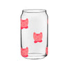 cool cats on a beer can glass a pleasant thought