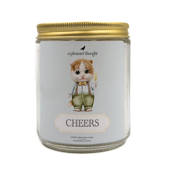 Cheers | Classic Sentiment Candle