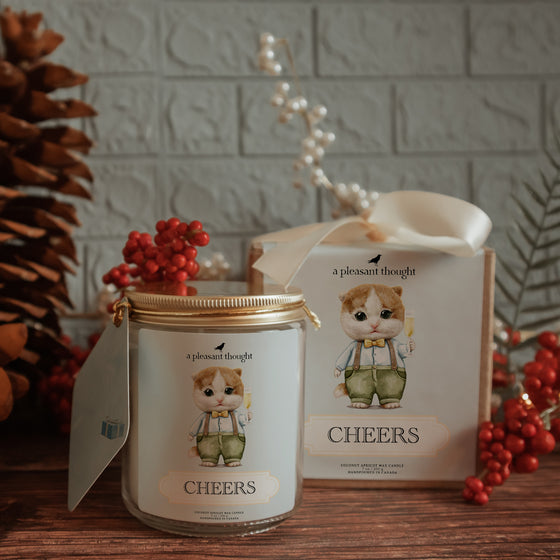 Cheers | Classic Sentiment Candle