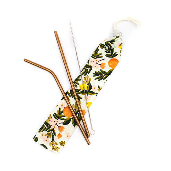 citrus straw holder a pleasant thought