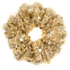 gold tulle and sequin formal scrunchie a pleasant thought