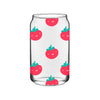 cheeky apples on a beer can glass a pleasant thought