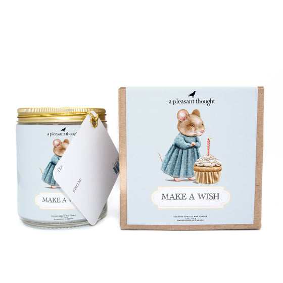 Make a Wish | Classic Sentiment Candle