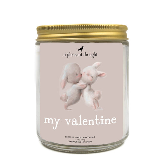 my valentine sentiment valentine candle a pleasant thought