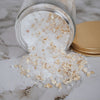 oatmeal and honey bath salt soak contents