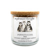 custom pets candle a pleasant thought