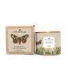 samsara spiced sandalwood soy wax melts housed in an antique gold tin box