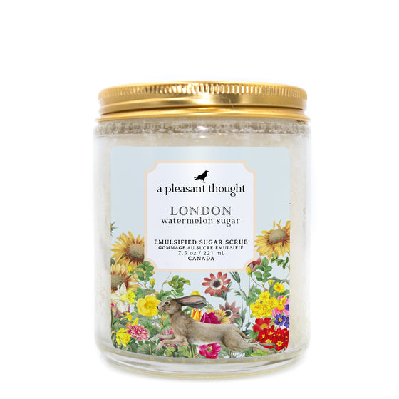 london watermelon sugar scrub a pleasant thought