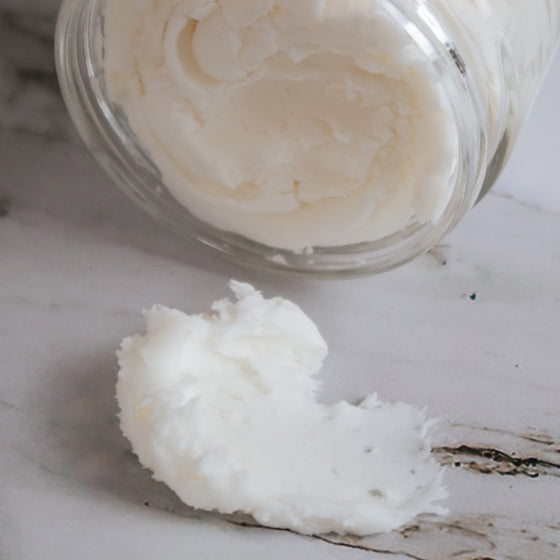 hemingway cypress and black salt whipped soap texture